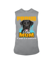 Labrador-Proud Dog Mom Sleeveless Tee tile