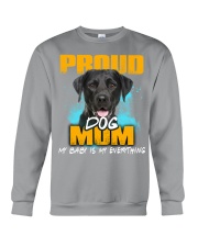 Labrador-Proud Dog Mom Crewneck Sweatshirt tile