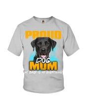 Labrador-Proud Dog Mom Youth T-Shirt tile