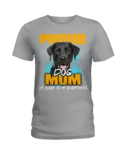 Labrador-Proud Dog Mom Ladies T-Shirt tile