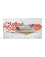 Berger Blanc Suisse-My Life-Mask Cloth face mask front