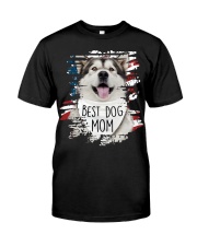 Alaskan Malamute-Best Dog Mom Classic T-Shirt front