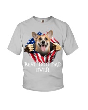 Corgi-Dog Flag-Dad Youth T-Shirt tile