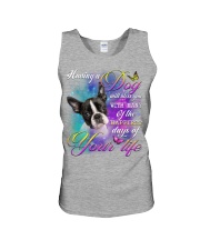Boston Terrier-Bless You Unisex Tank tile