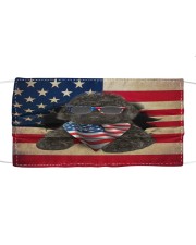 Labradoodle-Black-US Mask Cloth face mask front