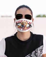 Golden Retriever-US-Keep Calm Cloth face mask aos-face-mask-lifestyle-02