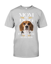 Beagle-Mom And Dog Classic T-Shirt tile