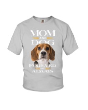 Beagle-Mom And Dog Youth T-Shirt tile