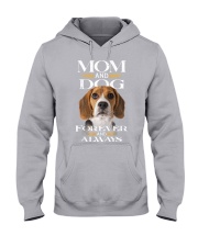 Beagle-Mom And Dog Hooded Sweatshirt tile