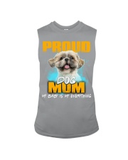 Shih Tzu-02-Proud Dog Mom Sleeveless Tee tile