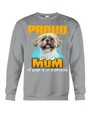 Shih Tzu-02-Proud Dog Mom Crewneck Sweatshirt tile