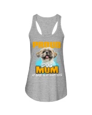 Shih Tzu-02-Proud Dog Mom Ladies Flowy Tank tile