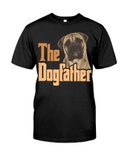 Bullmastiff-The Dogfather Classic T-Shirt front