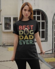 Afghan Hound-Dog Dad Ever-02 Classic T-Shirt apparel-classic-tshirt-lifestyle-19