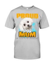 Maltese-02-Proud Dog Mom Classic T-Shirt tile