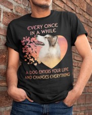 Alaskan Malamute-Enters Your Life Classic T-Shirt apparel-classic-tshirt-lifestyle-26