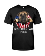 Bullmastiff-Dog Flag-Dad Classic T-Shirt front