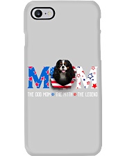 Cavalier King Charles Spaniel-Mom USA Phone Case tile