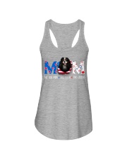 Cavalier King Charles Spaniel-Mom USA Ladies Flowy Tank tile