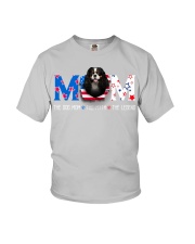 Cavalier King Charles Spaniel-Mom USA Youth T-Shirt tile