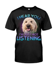 Goldendoodle-I Hear You Classic T-Shirt front