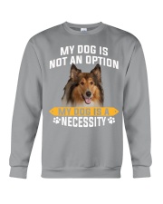 Rough Collie-Necessity Crewneck Sweatshirt tile