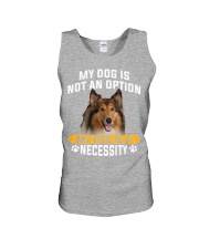 Rough Collie-Necessity Unisex Tank tile