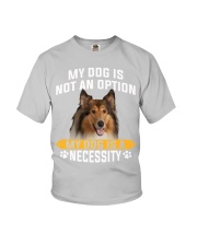 Rough Collie-Necessity Youth T-Shirt tile