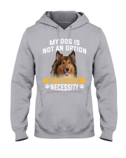 Rough Collie-Necessity Hooded Sweatshirt tile