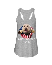 Goldendoodle-Dog Flag-Dad Ladies Flowy Tank tile