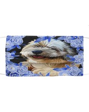 Lhasa Apso-Art-Blue Mask Cloth face mask front