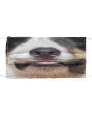 Border Collie-Mask Mouth Cloth face mask front