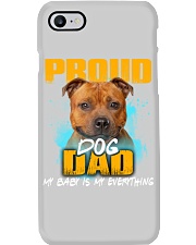 Staffordshire Bull Terrier-Proud Dog Dad Phone Case tile