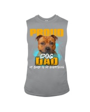 Staffordshire Bull Terrier-Proud Dog Dad Sleeveless Tee tile
