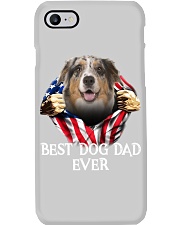 Australian Shepherd-Dog Flag-Dad Phone Case tile