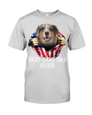 Australian Shepherd-Dog Flag-Dad Premium Fit Mens Tee tile