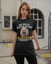 Goldendoodle-Necessity Classic T-Shirt apparel-classic-tshirt-lifestyle-19