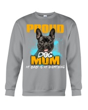 French Bulldog-02-Proud Dog Mom Crewneck Sweatshirt tile