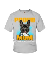 French Bulldog-02-Proud Dog Mom Youth T-Shirt tile