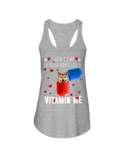 Shiba Inu-Vitamin Me Ladies Flowy Tank tile