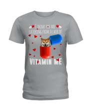 Shiba Inu-Vitamin Me Ladies T-Shirt tile