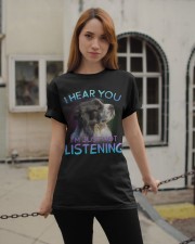 Border Collie-I Hear You 02 Classic T-Shirt apparel-classic-tshirt-lifestyle-19
