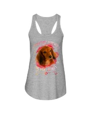 Dachshund-DS725 Ladies Flowy Tank tile