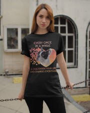 French Bulldog-Enters Your Life Classic T-Shirt apparel-classic-tshirt-lifestyle-19