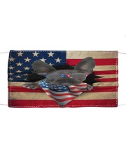 French Bulldog-Blue-US Mask Cloth face mask front