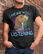 Beagle-I Hear You 02 Classic T-Shirt apparel-classic-tshirt-lifestyle-26