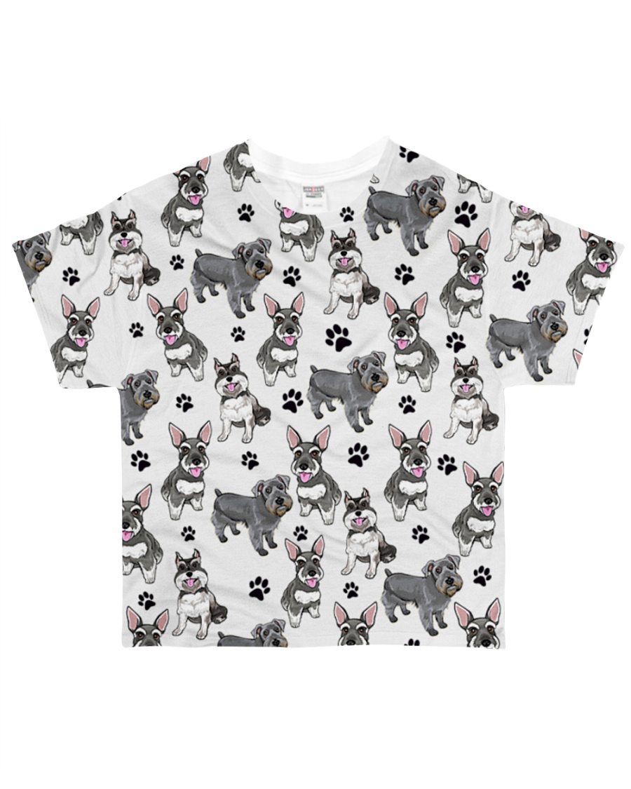 Schnauzer - Paw All-over T-Shirt