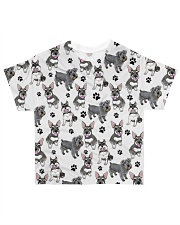 Schnauzer - Paw All-over T-Shirt front