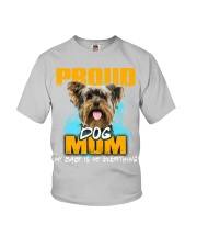 Yorkshire Terrier-Proud Dog Mom Youth T-Shirt tile