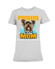 Yorkshire Terrier-Proud Dog Mom Premium Fit Ladies Tee tile